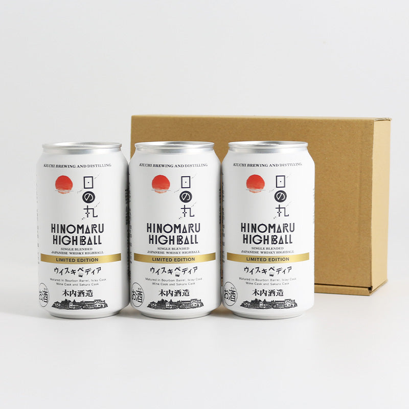 送料無料】日の丸ハイボール ウイスキペディア LIMITED EDITION 355ml